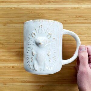 Anthropologie Kylo Hedgehog Stoneware Mug